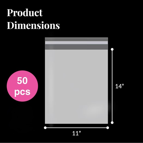 (50) 11x14 Clear Self-Sealing Bags - Picture 2 of 7